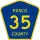 County Road 35 Alternate marker