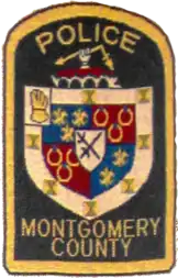 Patch of the Montgomery County Police Department (1955–1972)