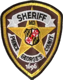 Patch of the Prince George's County Sheriff's Office