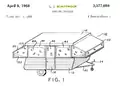 camping trailer patent  Lloyd Jay Bontrager 1965