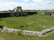 Central esplanade of the fortress looking towards the Governor's Quarters