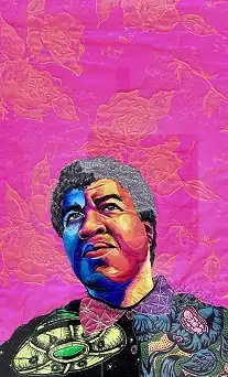 Painting of Octavia Butler