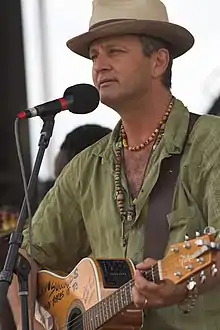 Paul Sanchez at Mid-City Bayou Boogaloo, 2008