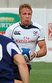 Paul Emerick, USA international rugby player and London Wasps player