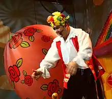 Paul Paddick as Captain Feathersword of The Wiggles, 2007