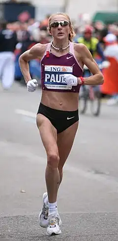 Paula Radcliffe in 2008