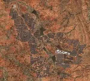 Pavagada Solar Park, Karnataka 2,050 MW 14°15′7″N 77°26′51″E﻿ / ﻿14.25194°N 77.44750°E﻿ / 14.25194; 77.44750﻿ (Pavagada Solar Park)