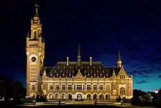 Peace Palace in The Hague