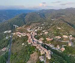 Aerial view of Pedivigliano