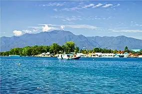 View from the Doreri Bay near Manokwari.