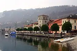 Pella along Lake Orta