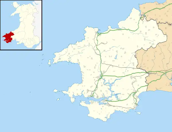 St Dogmaels is located in Pembrokeshire