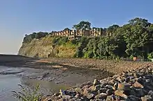 Penarth Head seen from near Cardiff Bay Barrage