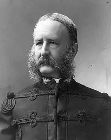 an image of a white male in his military uniform with no hat.