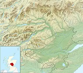 Loch Loch is located in Perth and Kinross