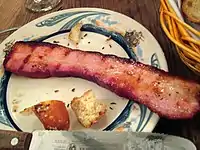 Peter Luger bacon