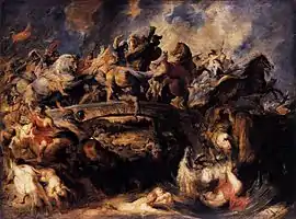 Battle of the Amazons by Rubens (3 & 5)