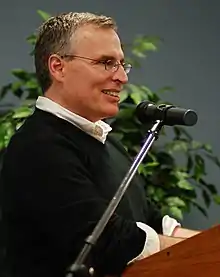 Spiegelman at the St. Louis County Library, 2011