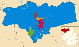 2021 results map