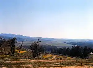 A scenic view of Peters Canyon, photo taken in March 1966.