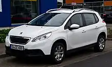 2014 Peugeot 2008 Access (pre-facelift, Germany)