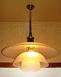 PH Lamp (1925) variation with frosted glass