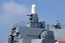 Phalanx CIWS and Bofors 40 mm L/70 gun aboard on ROCN Di Hua (PFG-1206)