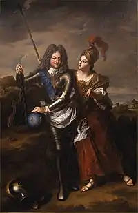 Philippe II, Duke of Orléans, and Madame de Parabère as Minerva, c. 1715–1716, Palace of Versailles