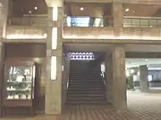 Inside view of the main entrance of the hotel