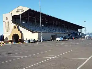 Different view of the  Arizona State Fair Grandstand which was built in the early 1900s and is located at 1826 West McDowell Road.