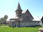 The Brooks Memorial United Methodist Church was built in 1908 and is located on 5921 West Thomas Road. Since 1985, the old church has been used as a funeral home.