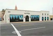 The Day (Dud R.) Motor Company/Phoenix Motor Company building was built in 1930 and is located at 401 West Van Buren Street. It was listed in the Phoenix Historic Property Register in May 2017.