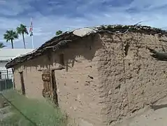 The Duppa-Montgomery Adobe House was built in 1870 and is located at 116 W. Sherman St. It is one of Phoenix's oldest houses.