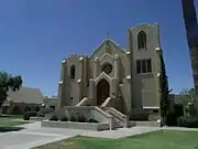 The Grace Lutheran Church was built in 1928 and is located at 1124 N. 3rd Street. It was added to the National Register of Historic Places in 1993, Reference number 93000835.