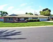 The Ozell M. Trask House was built in 1956 and is located at  333 W. Gardenia Dr. It was listed in the Phoenix Historic Property Register in October 2020.