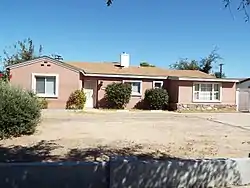 The Dr. Lincoln Johnson Ragsdale, Sr. House was built in 1941 and located at 1606 West Thomas Road.