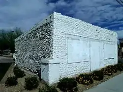 The Jones-Montoya House, located at 1008 E. Buckeye Road, was built in 1879 and is one of Phoenix's oldest houses. The house is listed as historic by the Phoenix Historic Property Register. This was the homestead house of "Lord" Darrell Duppa, an Englishman who is credited with naming "Phoenix" and "Tempe" and the founding of the town of New River.  Duppa later sold the adobe house to John Britt Montgomery. Designated as a landmark with Historic Preservation-Landmark (HP-L) overlay zoning. The house is listed as historic by the Phoenix Historic Property Register.