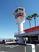 The original Sky Harbor Air Traffic Control Tower was built in 1952 along with Terminal 1. Terminal 1 was demolished in 1991 and the truncated iconic control tower was moved to 2768 East Old Tower Road, where it is currently located.