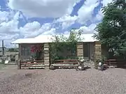 One of the low rent cabins of what once known as Beatty's Court on Ruth Street was built in the 1940s. The Elizabeth Beatty Cabins were provided to families suffering from tuberculosis. Beatty was a retired secretary who moved to Sunnyslope in 1918. She inherited land between Ruth St. and Central Avenue where she established the low rent cabins