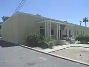 The Neighborhood House was built in 1937 and is located at 6029 S. Seventh St. It was listed in the Phoenix Historic Property Register in May 1990.