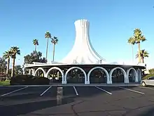 Western Savings & Loan Building. The vase-like shaped building was built in 1975 and is located at 10005 South Metro Parkway. It is listed as historic by the Phoenix Historic Property Register.