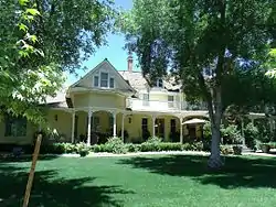 The William J. Murphy House was built in 1895 and is located at 7514 N. Central Avenue. William J. Murphy created the Arizona Improvement Company in 1887 and bought land in areas that would eventually become the towns of Peoria and Glendale. The house is listed as historic by the Phoenix Historic Property Register.