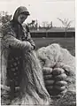 Bundling hemp fiber in 1950.