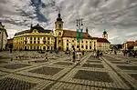 Grand Square with some people walking