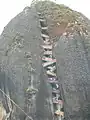 El Peñol rock, next to Guatapé dam