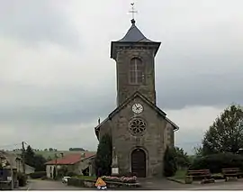 The church in Pierrefitte