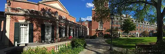 Pierson College courtyard