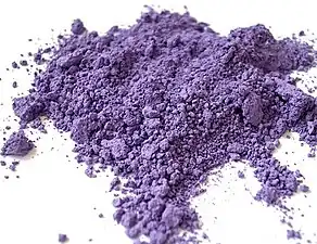 Synthetic ultramarine violet