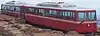 A modern diesel powered rack train at the Pike's Peak summit station