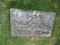 Rolando B. Manalo grave